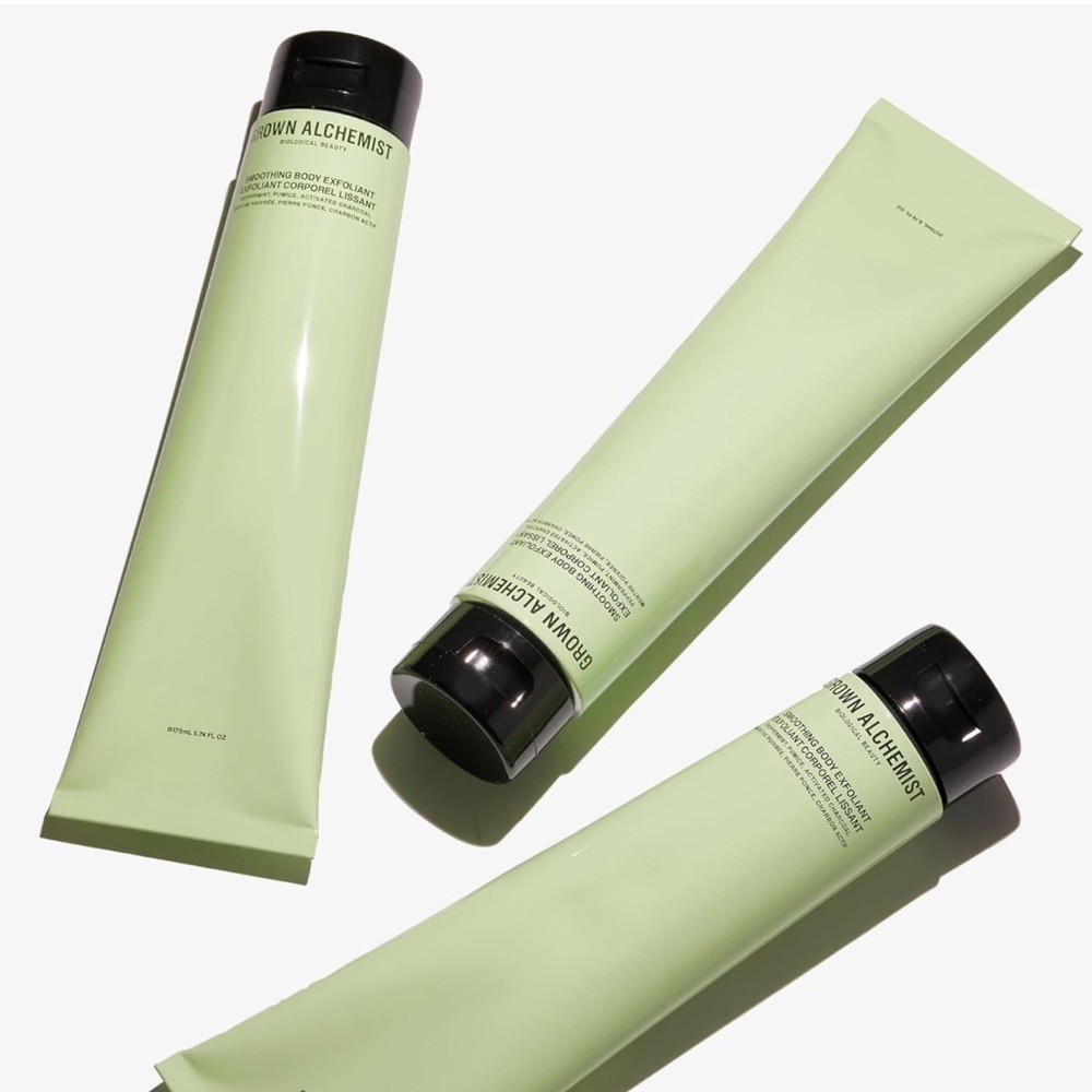 Grown Alchemist NEW Smoothing Body Exfoliant (170ml) Pearl Peppermint